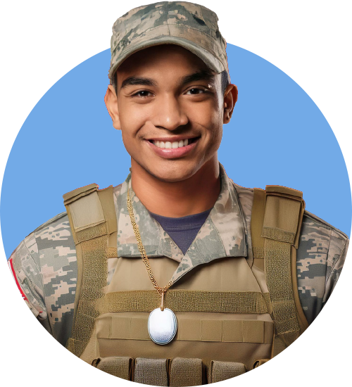Soldier in uniform