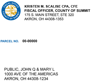 Mailing Adress Example